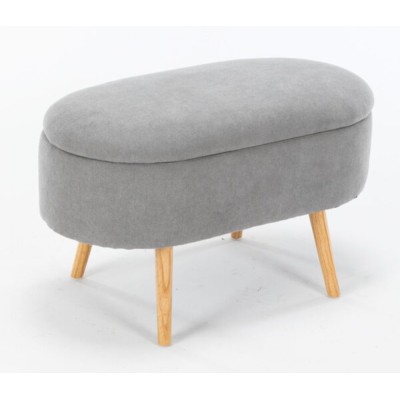 panca contenitore colorado cm 80x41x46h grigio chiaro