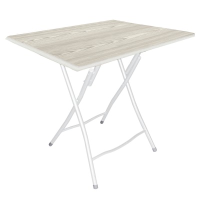 Tavolo chiudibile 80x60x75h bianco alpes