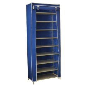 Armadio in acciaio 9 piani fabio tnt blu cm.60x30x152h