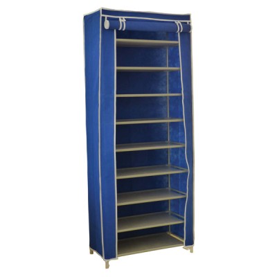 Armadio in acciaio 9 piani fabio tnt blu cm.60x30x152h