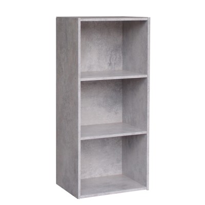 Libreria componibile cm.42x29x89h cemento