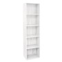 Libreria 40x29x172h bianco frassin.