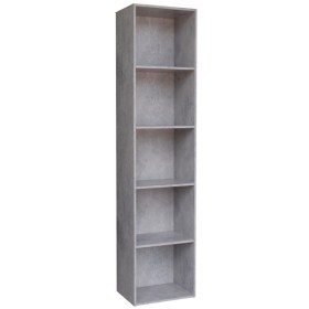 Libreria 40x29x172h cemento