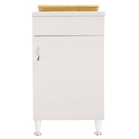 Mobile lavatoio nobilitato 45x50 bianco