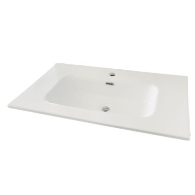 Lavabo bianco 80x45 per mobili bagno