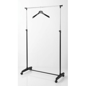 Stand portabiancheria c/ruote misura: cm.89,5x38x167