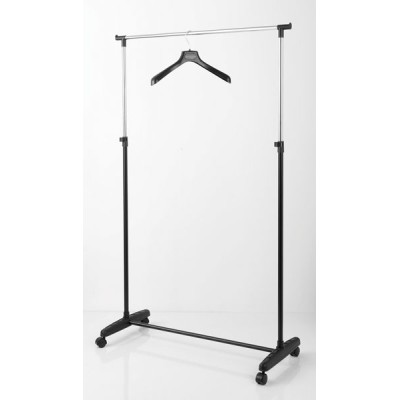 Stand portabiancheria c/ruote misura: cm.89,5x38x167