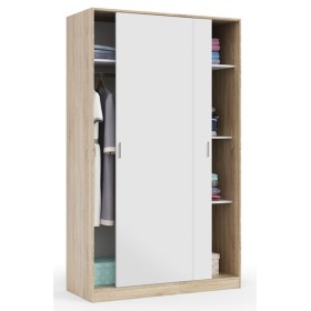 Armadio 2ante scorrevoli 120x50x200h canadian bianco