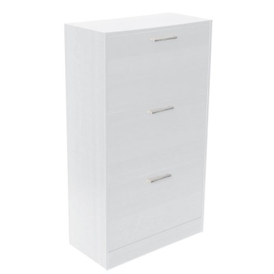 Scarpiera 3ante tripla cm. 60x29x123 bianco alpino