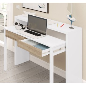 Consolle scrittoio 99x36x88h canadian bianco