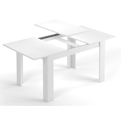 Tavolo allungabile cm.90x140/190x78h bianco