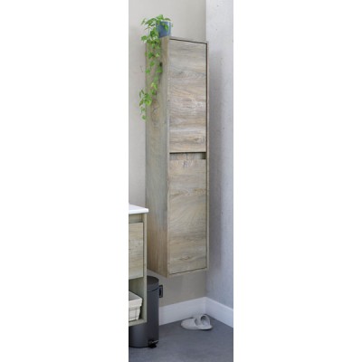 Colonna sospesa 2ante cm.30x26x142h rovere alaska