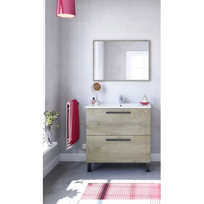 Mobile bagno athena 80x45x80 rovere