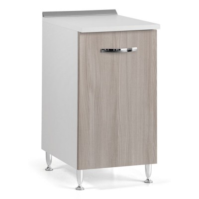 Base da 40 in kit bianco olmo l40xp50xh85