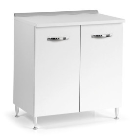 Base da 80 in kit bianco frassinato l80xp50xh85