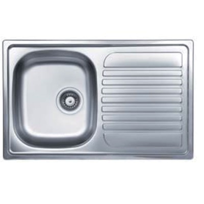 Lavello 80x50 1 vasca gocciolatoio destra linea special