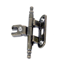 Cerniera in batt.mm.46x14x15 bronzata