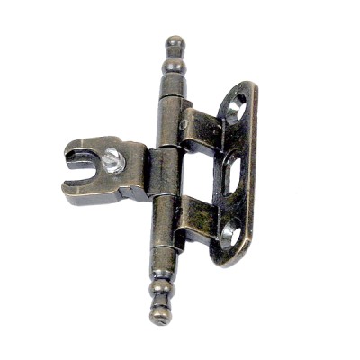 Cerniera in batt.mm.46x14x15 bronzata