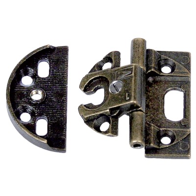 Cerniera in battuta mm.40x15x9,5 oro