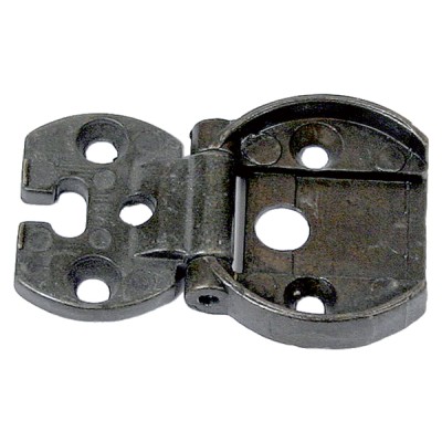 Cerniera in luce mm.35x25 bronzata