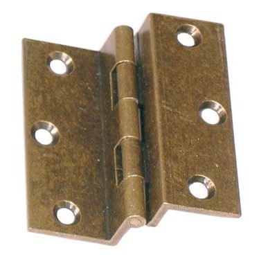 Cerniera a libro ali zanca mm.50x40 bronzata