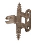 Cerniera per porte in battuta mm. 46x14x14 bronzo