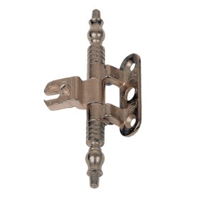 Cerniera per porta in battuta mm.46x14x14 bronzo