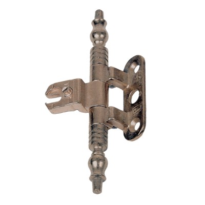 Cerniera per porta in battuta mm.46x14x14 bronzo