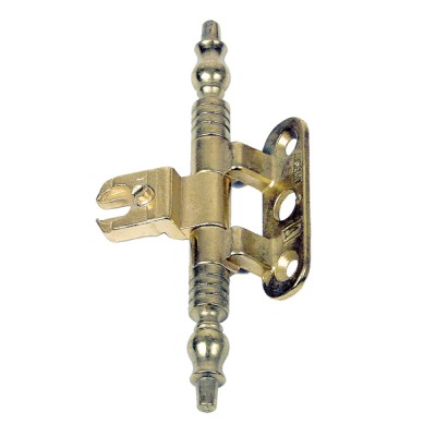 Cerniera per porta in battuta mm.46x14x14 oro