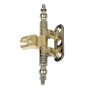 Cerniera per porta in battuta mm.46x14x14 oro