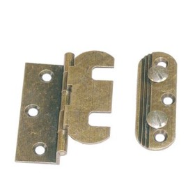 Cerniera a libro mm. 40x35 bronzo