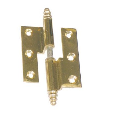 Cerniera ali zancate 50x40 destra ottonata