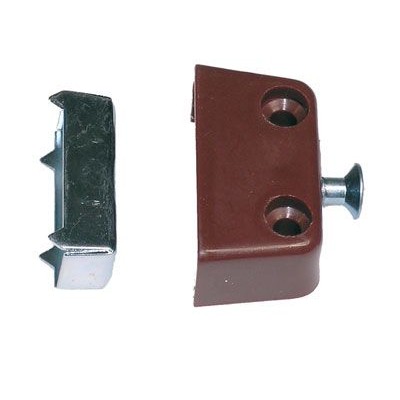 Giunzione trapezoidale in plastica marrone