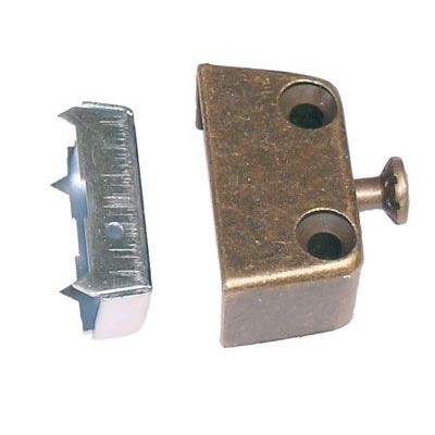 Giunzione trapezoidale in metallo bronzato