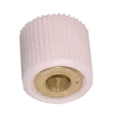 Reggipiano in ottone rivestimento in gomma diametro 12 bianco