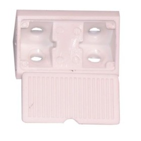 Giunzione angolare mm.34x28 bianco