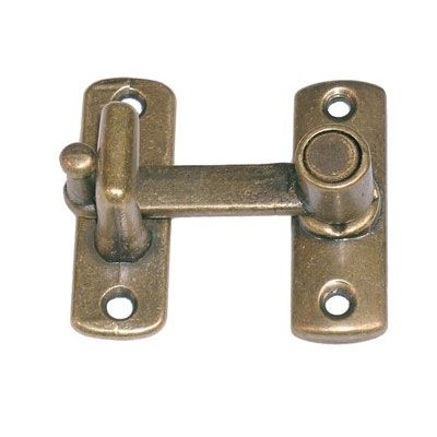 Tavellino a scatto 5 mm.bronzato in ottone