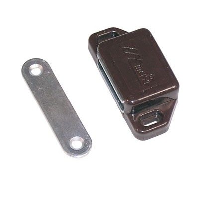 Chiusura magnetica 58 mm marrone