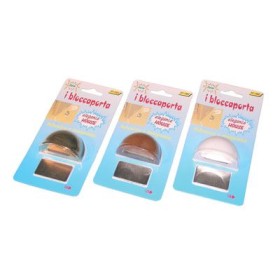 Fermaporte adesivo calamitato autoadesivo ottonato