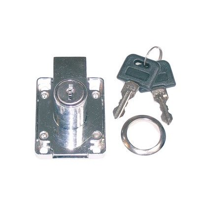 Serratura per cassetto con cilindro 26 mm