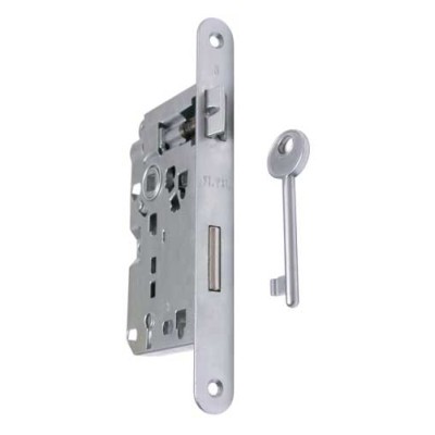 Serratura patent bordo tondo mm50 ottonato