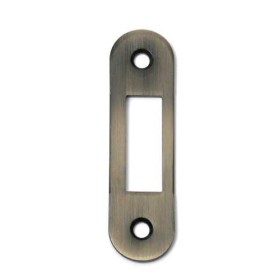 Contropiastra per serratura diametro 90mm nichel satinato