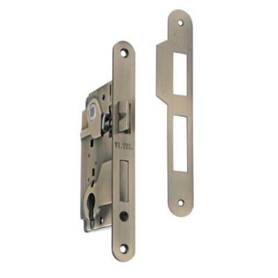 Serratura foro yale distanza 85 cassa piccola ottone
