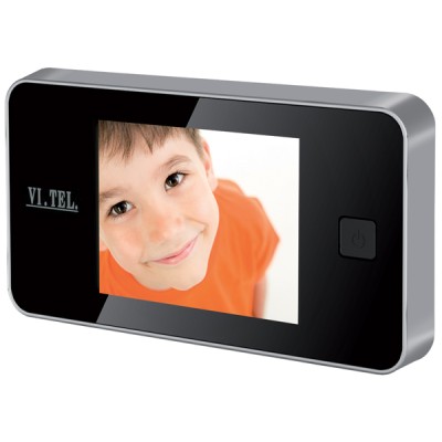 Spioncino digitale colore silver