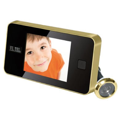 Spioncino digitale colore oro