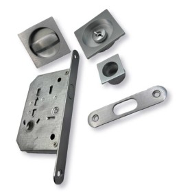 Kit quadro zama diametro 48 cromo satinato