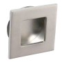 Maniglia incasso quadra 40 alluminio opaco