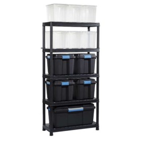 Mobile plus shelf 5 ripiani 90x40x182h