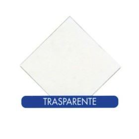 Polistirolo liscio trasparente 25x50 spessore 2mm