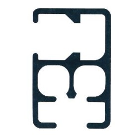 Binario alluminio art.430